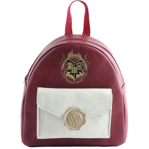 Harry Potter Hogwarts Envelope Backpack Front View 