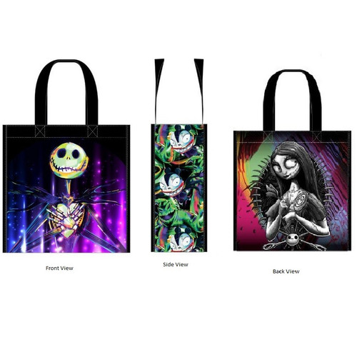 Nightmare Before Christmas Jack and Sally Shopper Tote 