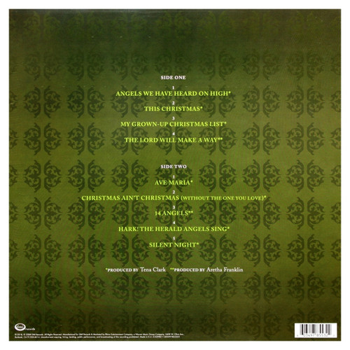 Aretha Franklin - This Christmas, Aretha Album LP Vinyl Record 