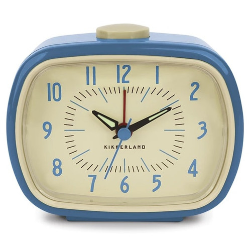Retro Alarm Clock-Blue