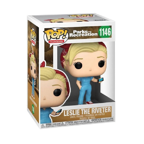 Pop! TV: Leslie the Riveter Parks & Rec Funko Figure 56170 - in box