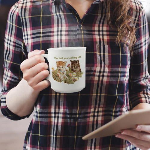 Say Anything Mug - Hell You Looking At?