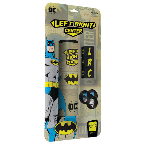 LEFT RIGHT CENTER Dice Game - BATMAN  LEFT RIGHT CENTER Dice Game - BATMAN