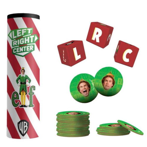 LEFT RIGHT CENTER Dice Game - ELF LEFT RIGHT CENTER Dice Game - ELF