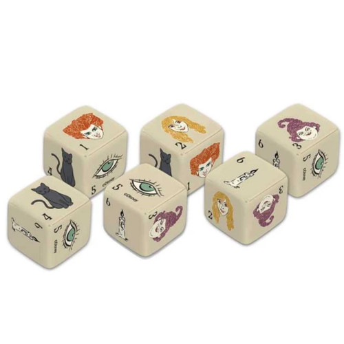 Hocus Pocus 6 Piece Dice Set  Hocus Pocus 6 Piece Dice Set