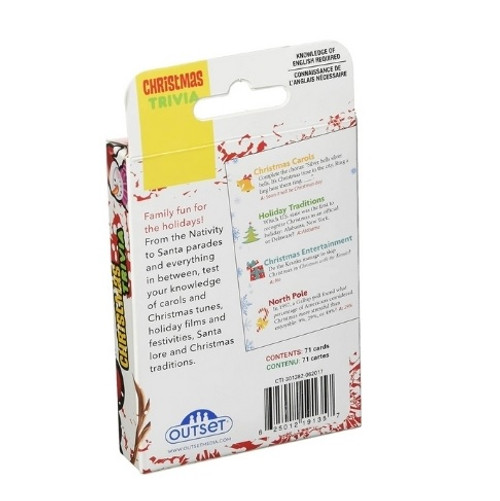Christmas Trivia Card Game Christmas Trivia Card Game
