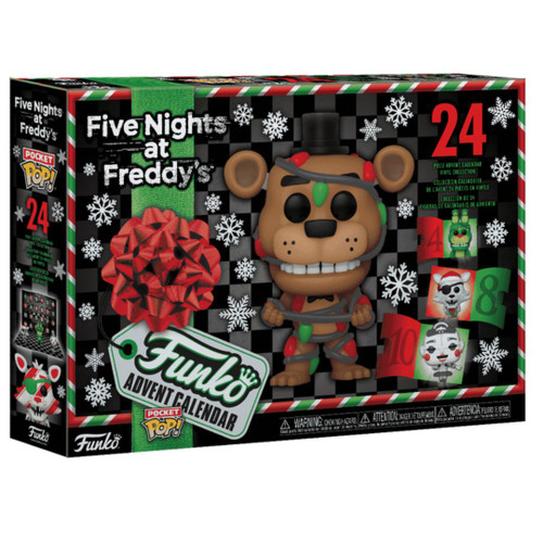 Five Nights at Freddy's Funko Advent Calendar 2023, 24 Figures Five Nights at Freddy's Funko Advent Calendar 2023, 24 Figures