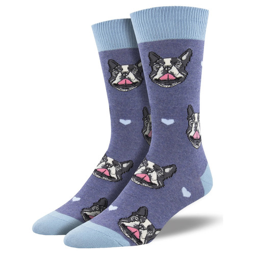 French Kiss Men's Crew Socks by Socksmith Canada