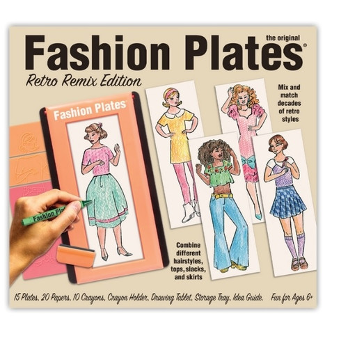Fashion Plates Retro Remix Edition