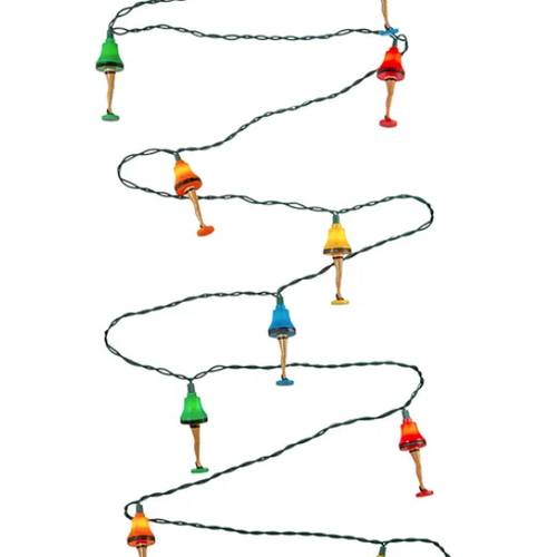 Multi-Colour Leg Lamp String of Lights Multi-Colour Leg Lamp String of Lights