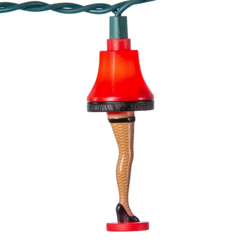 Multi-Colour Leg Lamp String of Lights Multi-Colour Leg Lamp String of Lights