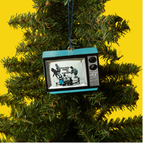 Hockey Night in Canada TV Ornament Hockey Night in Canada TV Ornament