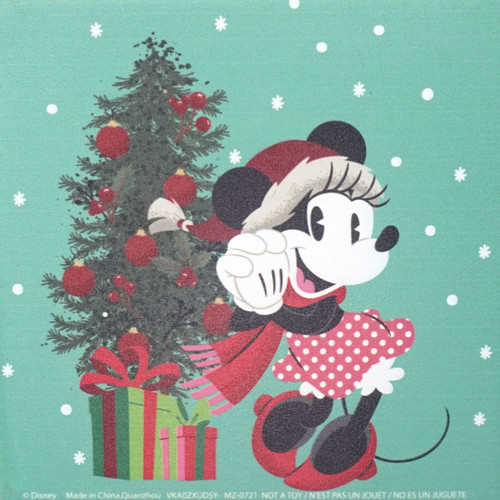 Mickey Mouse Holiday Ceramic Coasters Set of 4  Mickey Mouse Holiday Ceramic Coasters Set of 4