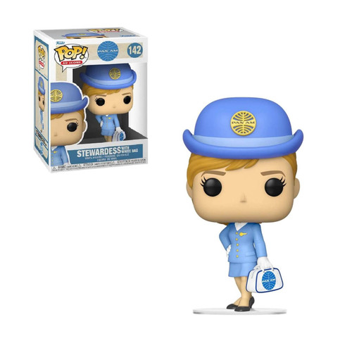 Pop! Ad Icons: Pan Am Stewardess with Bag Funko Vinyl Figure 56816 Pop! Ad Icons: Pan Am Stewardess with Bag Funko Vinyl Figure 56816