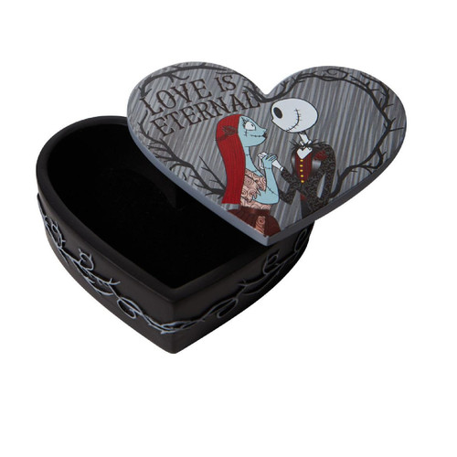 Open - Jack and Sally Trinket Box Open - Jack and Sally Trinket Box