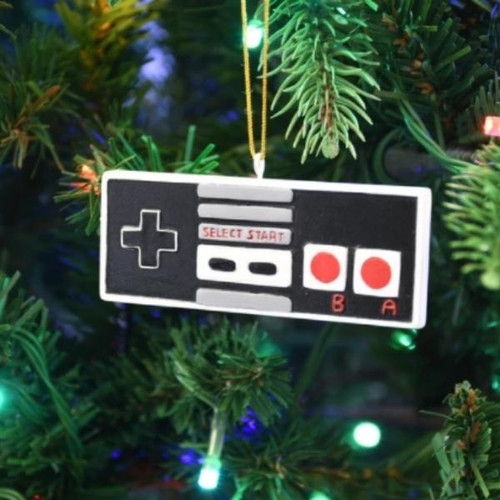 Game Controller Ornament In Tree View Game Controller Ornament In Tree View