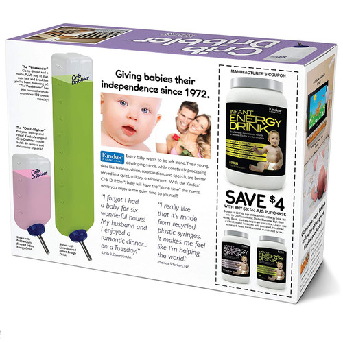 Crib Dribbler - Back of Box Crib Dribbler - Back of Box