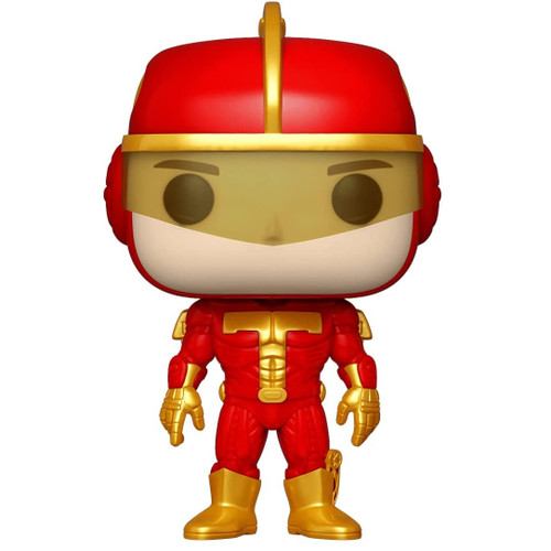 Pop! Movies: Jingle All The Way Turbo Man Pop Vinyl by Funko 57523 Unboxed View  Pop! Movies: Jingle All The Way Turbo Man Pop Vinyl by Funko 57523 Unboxed View