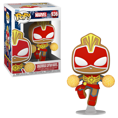 Captain Marvel Gingerbread Funko 