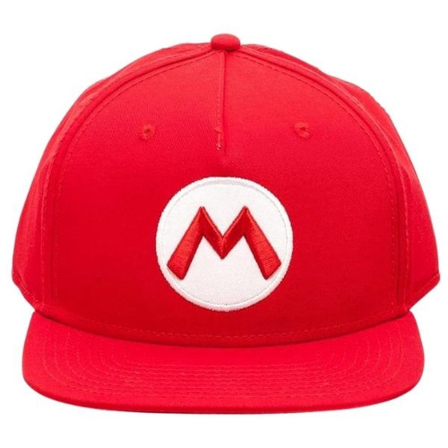 Nintendo Super Mario Logo Hat Front View