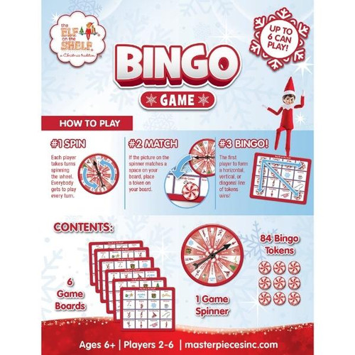 Elf On The Shelf Bingo Instructions  Elf On The Shelf Bingo Instructions