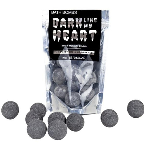 Dark Like My Heart Bath Bombs Packaged View