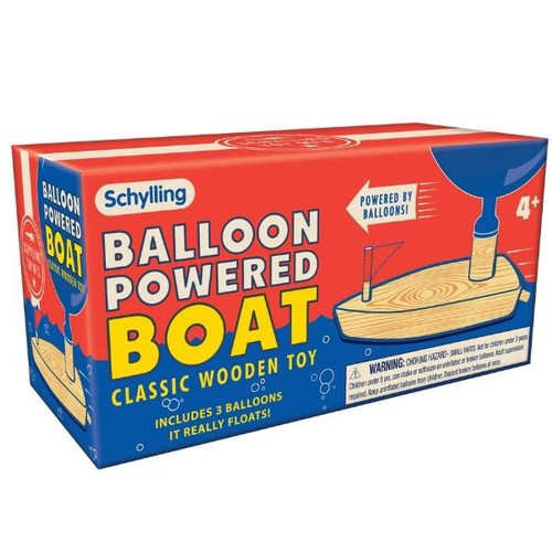 Retro Balloon Powered Boat  Retro Balloon Powered Boat