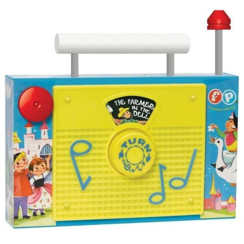 Fisher Price TV Radio Unpackaged View  Fisher Price TV Radio Unpackaged View