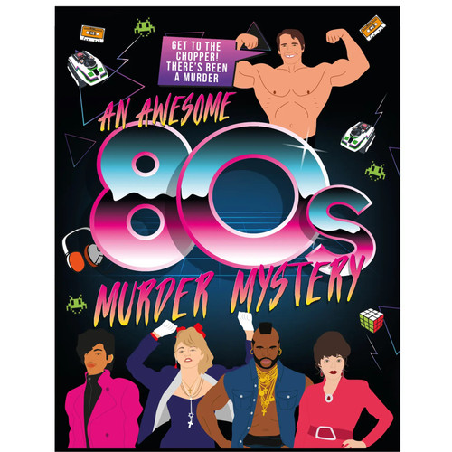 Game Box - An Awesome 80s Murder Mystery Game Box - An Awesome 80s Murder Mystery