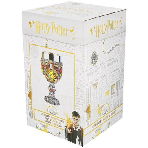 Harry Potter Gryffindor Decorative Goblet Packaged Front View  Harry Potter Gryffindor Decorative Goblet Packaged Front View