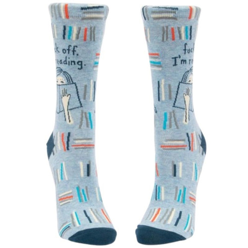 Fuck Off I'm Reading - Socks by Blue Q Fuck Off I'm Reading - Socks by Blue Q
