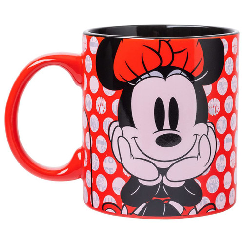 Minnie Mouse Polka Dots Ceramic Coffee Mug Minnie Mouse Polka Dots Ceramic Coffee Mug
