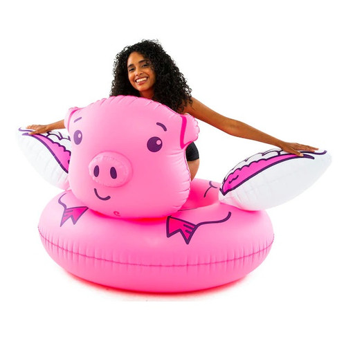 Giant Flying Pig Pool Float