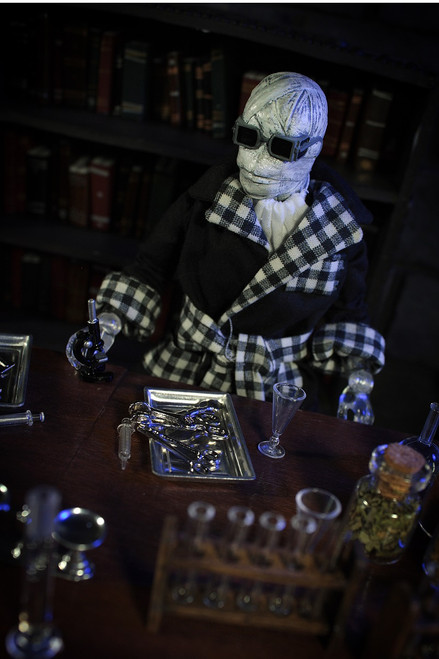 Invisible Man figure in the Lab. Invisible Man figure in the Lab.