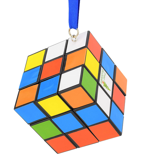 Puzzle Cube Christmas Ornament