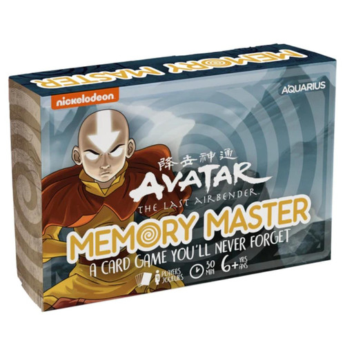 Avatar The Last Airbender Memory Master Card Game Packaged Front View 