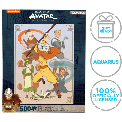 Avatar: The Last Airbender Cast 500 Piece Puzzle 