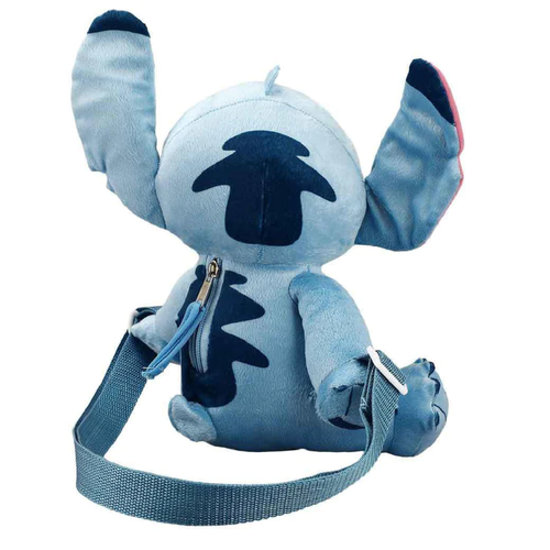 Disney Stitch Plush Crossbody Bag - Back View Disney Stitch Plush Crossbody Bag - Back View