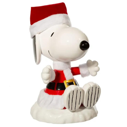 Santa Snoopy Tree Topper