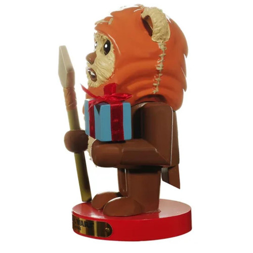 Star Wars Ewok Nutcracker Left Side View Star Wars Ewok Nutcracker Left Side View