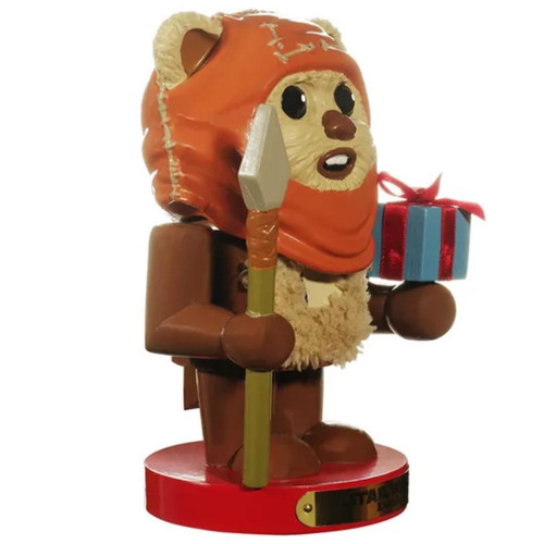 Star Wars Ewok Nutcracker Right Side View  Star Wars Ewok Nutcracker Right Side View