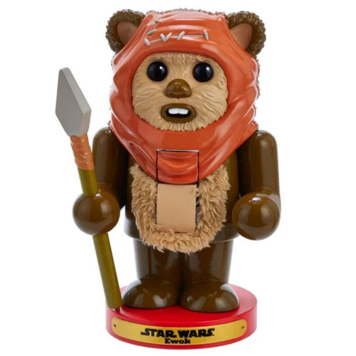 Star Wars Ewok Nutcracker Front View Star Wars Ewok Nutcracker Front View