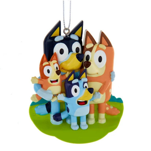 Bluey and Family Personalized Ornament 