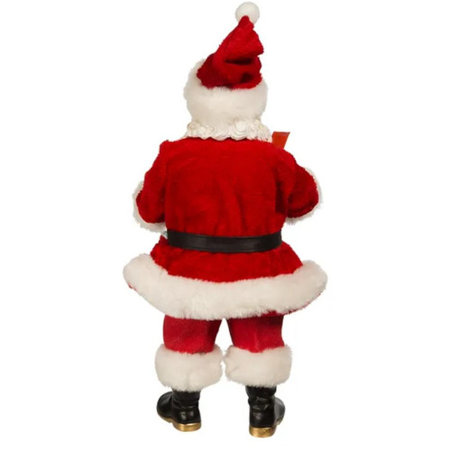Santa With Hershey's Basket Fabriché Figure 