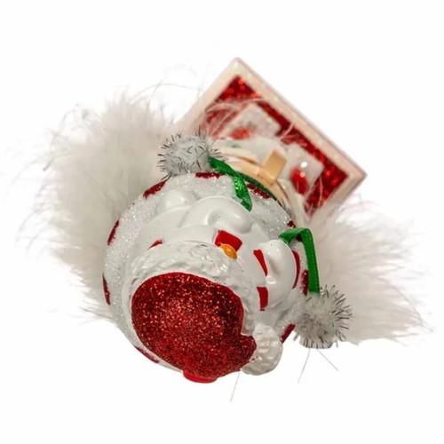Hollywood Snowman Hat Nutcracker Top View Hollywood Snowman Hat Nutcracker Top View