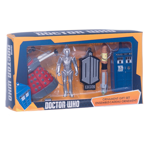 Doctor Who Mini Ornament Collection 5-Piece