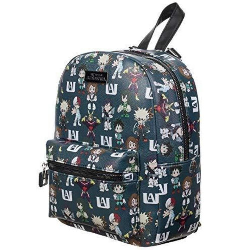 My Hero Academia All Over Print Backpack Left Side View My Hero Academia All Over Print Backpack Left Side View