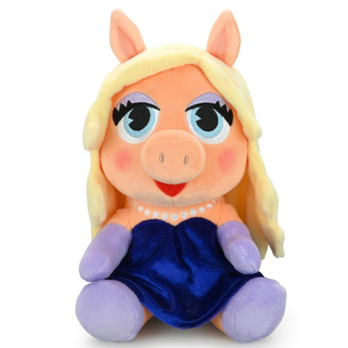 THE MUPPETS 7.5IN PHUNNY PLUSH- 'MISS PIGGY' - Abstract