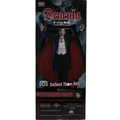 Dracula Universal Monsters 14" Action Figure by Mego Dracula Universal Monsters 14" Action Figure by Mego