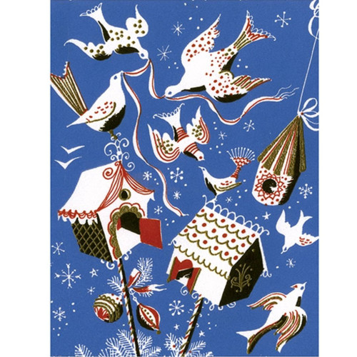 Animals' Holiday Box of Vintage Holiday Greeting Cards Animals' Holiday Box of Vintage Holiday Greeting Cards